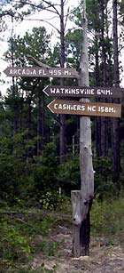 Directions to Primitive Camping